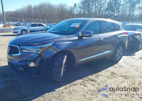 2021 Acura Rdx Technology Package из США, поврежденный, VIN 5J8TC1H55ML016730